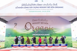 Vinamilk liên doanh với DN Lào và Nhật Bản khởi công xây dựng tổ hợp "Resort" bò sữa quy mô 5000ha
