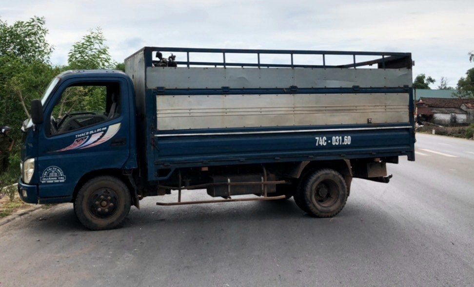 thuong uy csgt da tu vong sau khi bi xe tai tong trong luc lam nhiem vu
