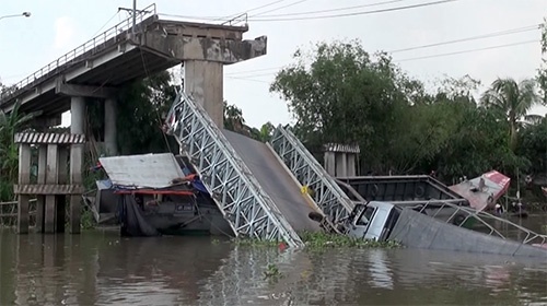 Tin mới vụ sập cầu ở Đồng Tháp khiến nhiều phương tiện rơi xuống sông tin moi vu sap cau o dong thap khien nhieu phuong tien roi xuong song