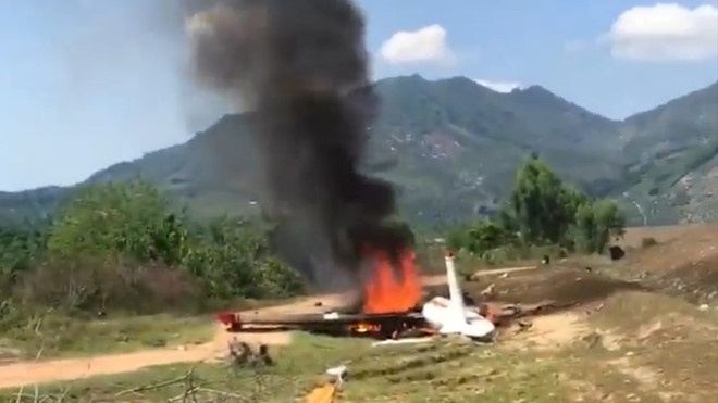 bo quoc phong thong tin chinh thuc vu roi may bay quan su khien 2 phi cong hy sinh