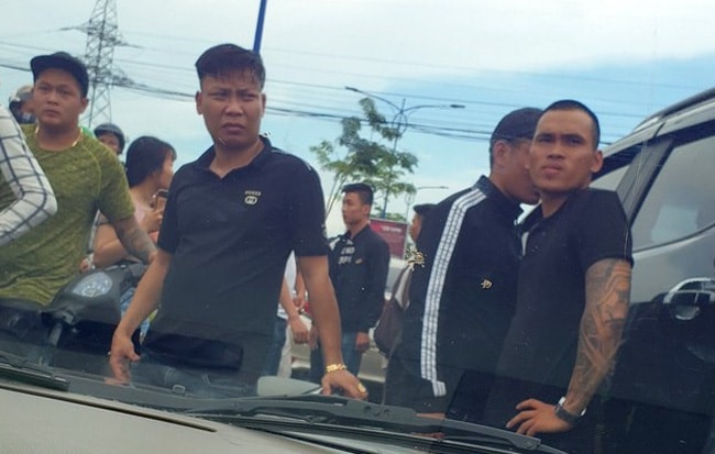 khoi to bi can giang 36 va dong bon vu nhom giang ho vay xe cho cong an o dong nai