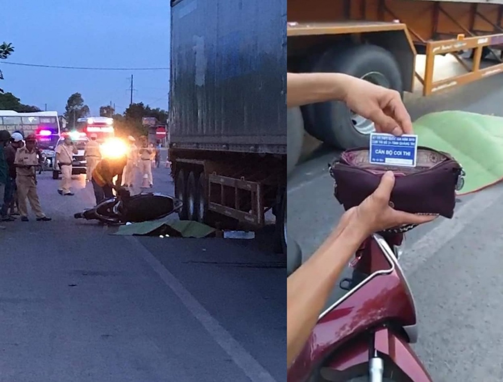 Nữ cán bộ coi thi THPT 2019 tử vong vì TNGT, để lại 2 con tật nguyền nu can bo coi thi thpt quoc gia gap tngt tu vong de lai 2 con tat nguyen