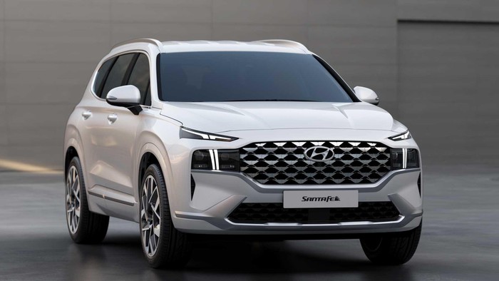 Cận cảnh Hyundai Santa Fe 2021, sắp cập bến Đà Nẵng can canh hyundai santa fe 2021 sap cap ben da nang