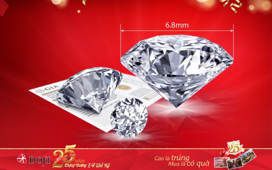 Sinh nhật DOJI 25 năm, khách hàng được hưởng những ưu đãi hấp dẫn nào? sinh nhat doji 25 nam khach hang duoc huong nhung uu dai hap dan nao