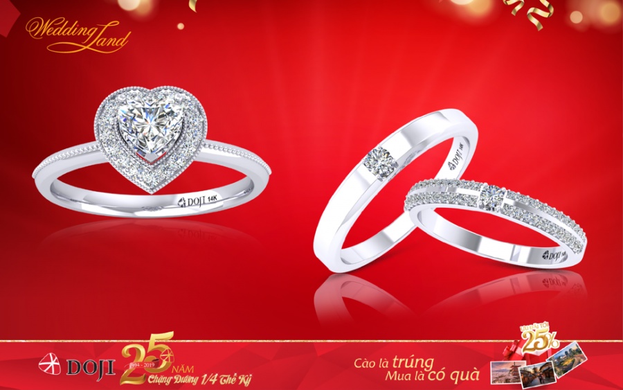 Sinh nhật DOJI 25 năm, khách hàng được hưởng những ưu đãi hấp dẫn nào? sinh nhat doji 25 nam khach hang duoc huong nhung uu dai hap dan nao