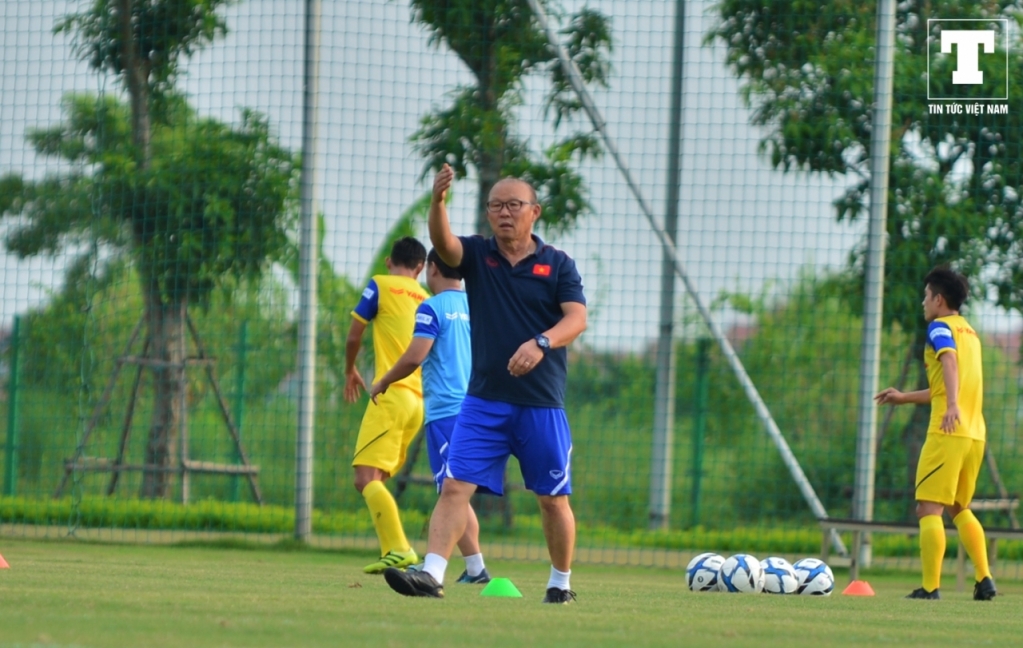 dieu gi da khien hlv park hang seo noi gian tai buoi tap cua u23 viet nam