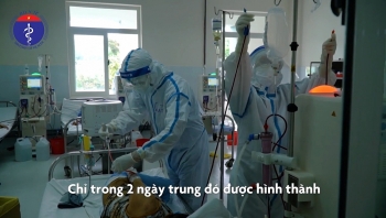 Clip: Kỳ tích 2 ngày biến Trung tâm Y tế Hòa Vang thành cơ sở hiện đại cứu chữa bệnh nhân COVID-19