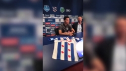 Video: Văn Hậu họp báo ra mắt tại CLB SC Heerenveen ở Hà Lan