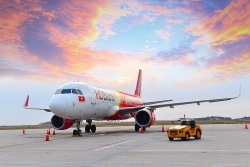 Do ảnh hưởng của bão Tapah, Vietjet Air ngừng khai thác một số chuyến bay