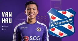 Tối nay Văn Hậu được đá chính cho SC Heerenveen