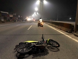 Đâm 2 người thương vong sau va chạm giao thông