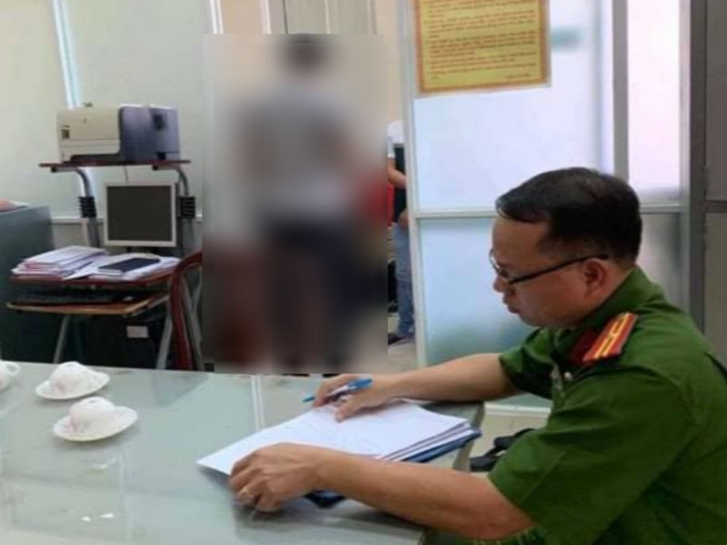 dai uy cong an bien hoa tu vong bat thuong o phong lam viec