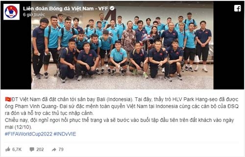dien bien moi nhat cua dt viet nam khi dang o indonesia