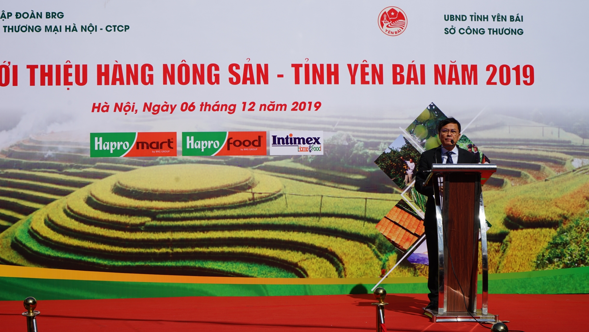 hapro gioi thieu va phan phoi san pham nong san tinh yen bai tai he thong hapromart intimex ha noi