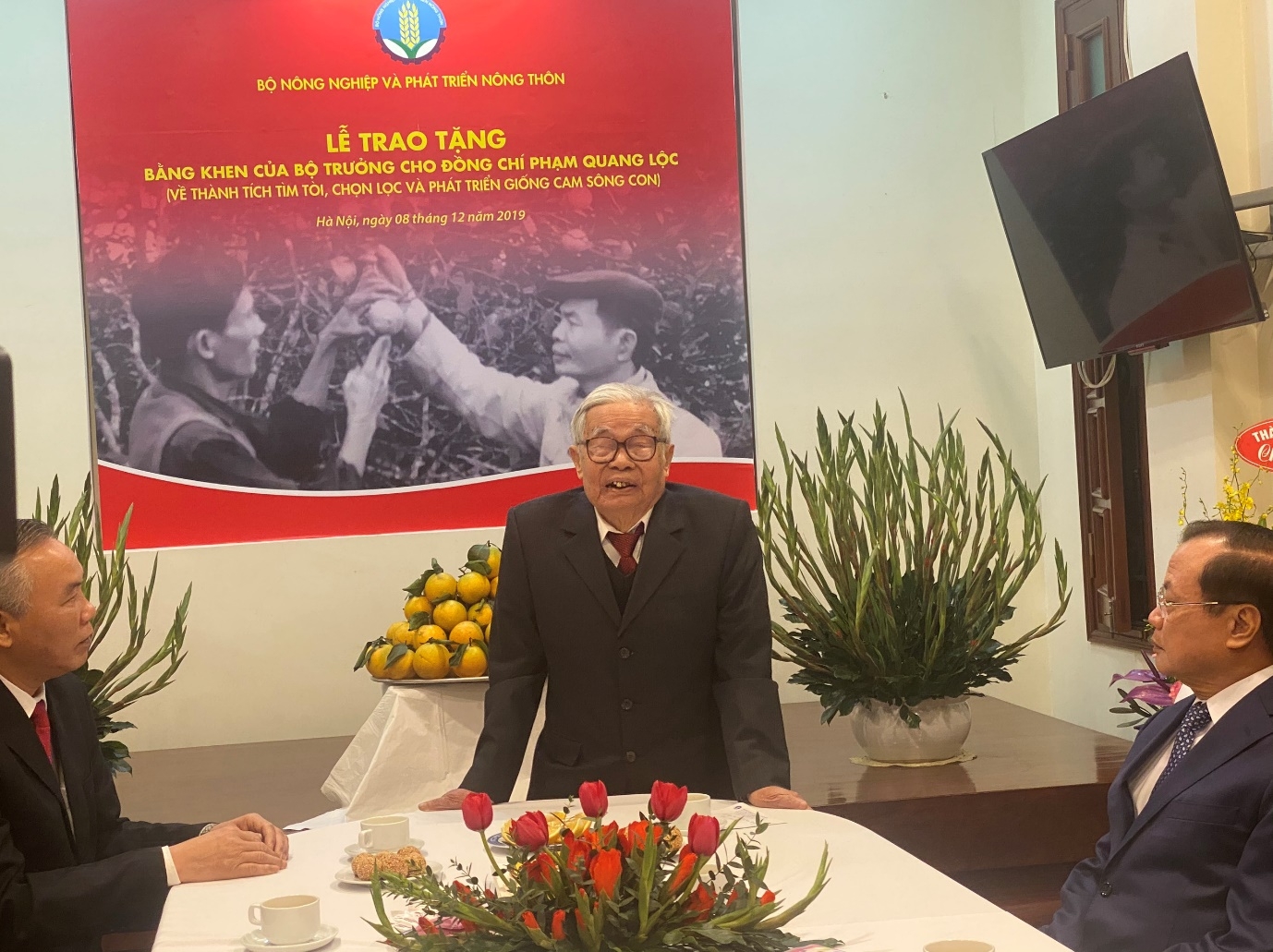 cha de giong cam vinh duoc bo nnptnt ton vinh