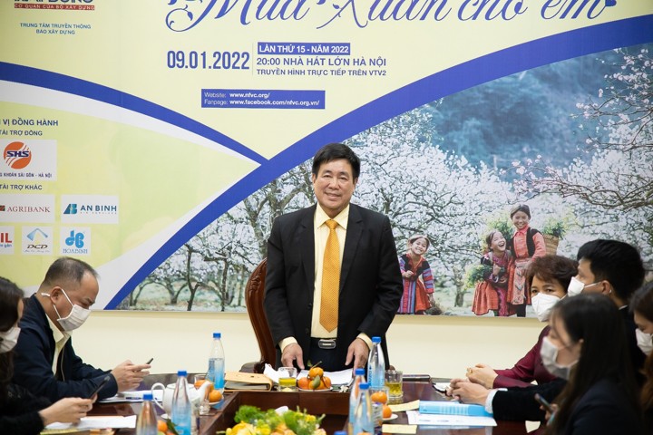 Giám đốc Quỹ bảo trợ trẻ em Việt Nam Hoàng Văn Tiến