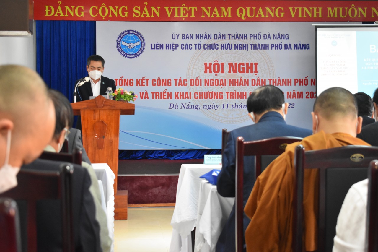 ông Nguyễn Ngọc Bình, Chủ tịch DAFO phát biểu khai mạc Hội nghị.