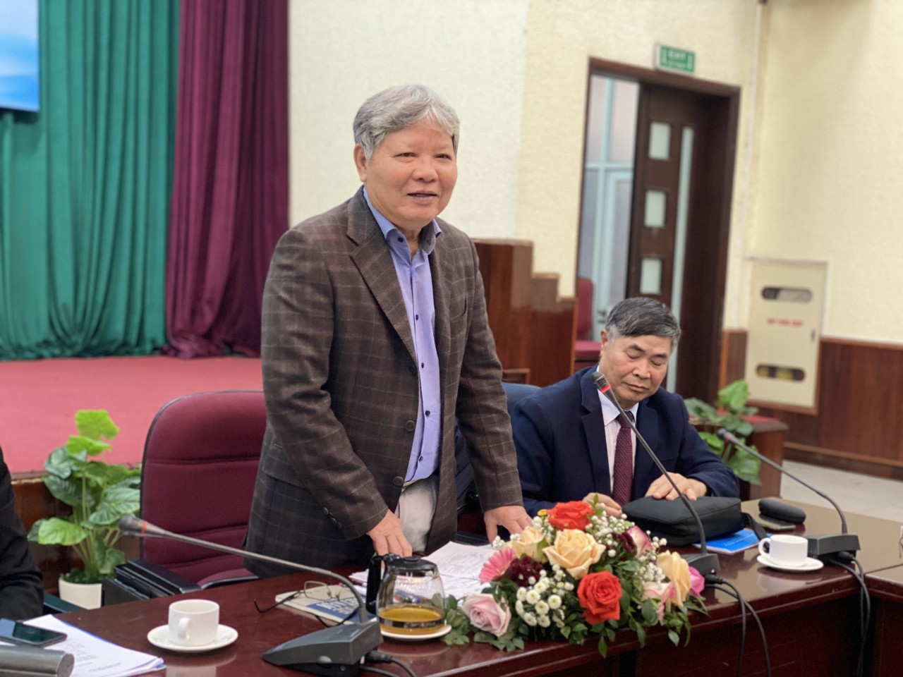ông Hà Hùng Cường - Chủ tịch Quỹ phát biểu tại Hội nghị.