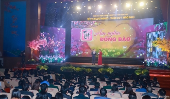 "Tết ấm nghĩa đồng bào" trên quê Bác