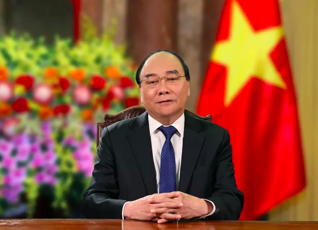 Chủ tịch nước Nguyễn Xuân Phúc chúc Tết Nguyên đán Nhâm Dần 2022