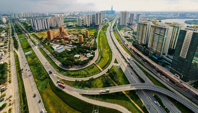 TP.Thủ Đức đang trở thành siêu hạ tầng kết nối tại TP.HCM - Ảnh: Reatimes
