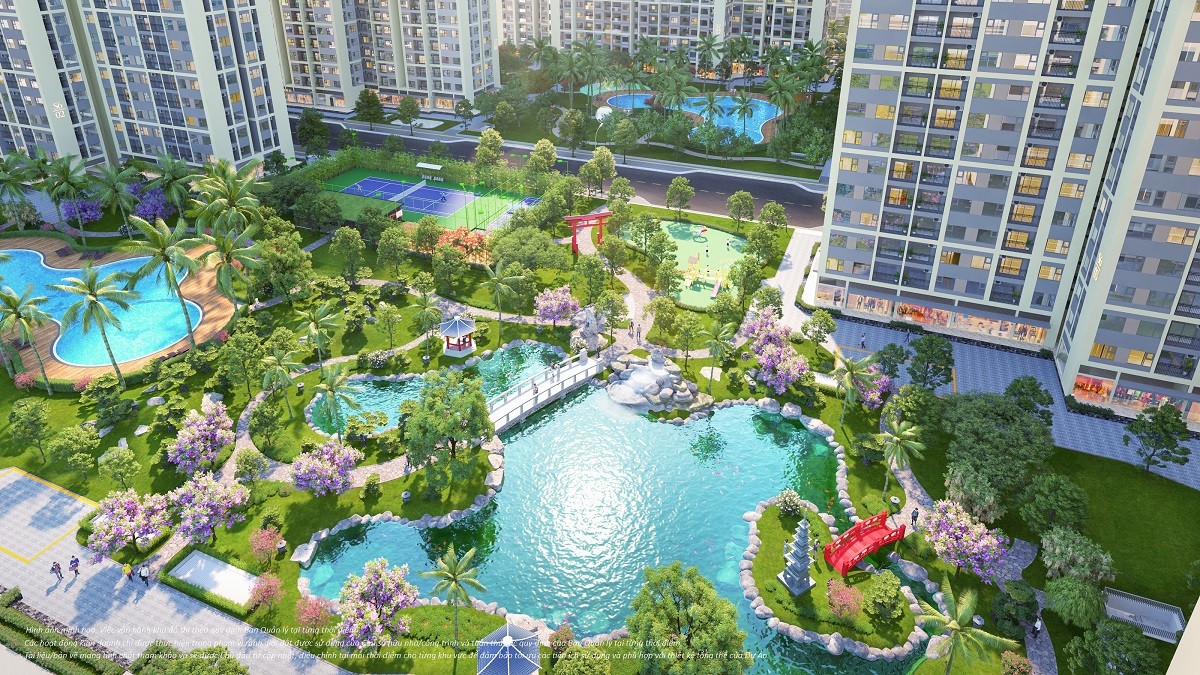 Tiện ích nội khu The Origami – Vinhomes Grand Park