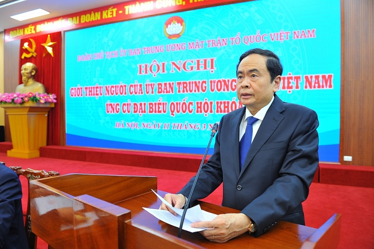 Đoàn Chủ tịch UBTƯ MTTQ Việt Nam giới thiệu 4 người ứng cử đại biểu Quốc hội