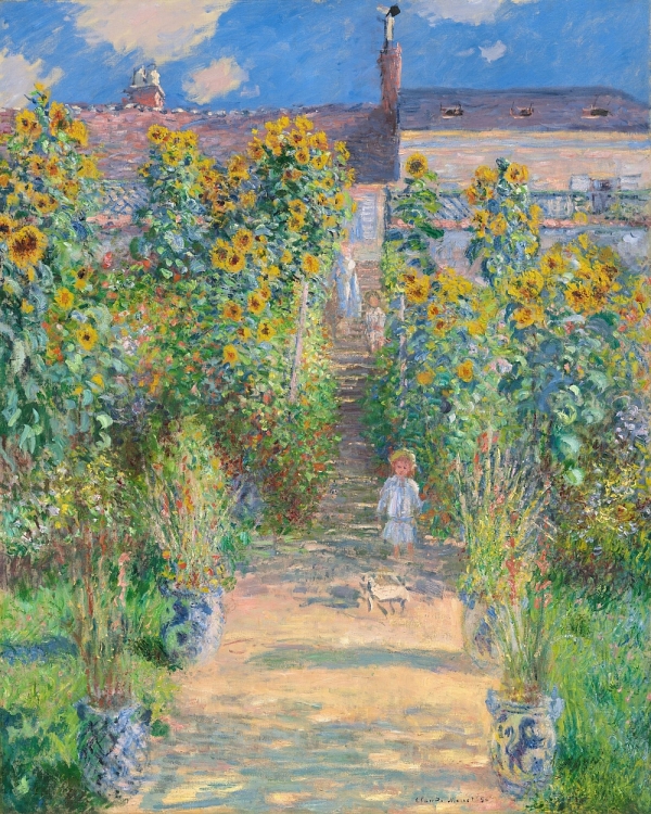 Tác phẩm “Vườn Monet ở Vetheuil” họa sĩ Monet sẽ được giới thiệu dưới dạng phiên bản số tại VCCA.