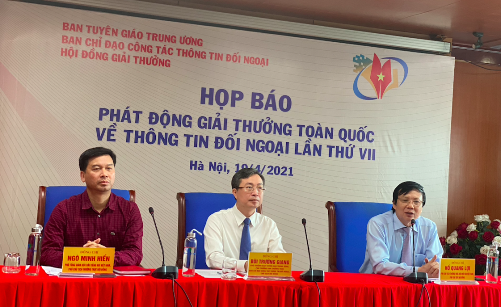 Phát động Giải thưởng toàn quốc về thông tin đối ngoại lần thứ VII