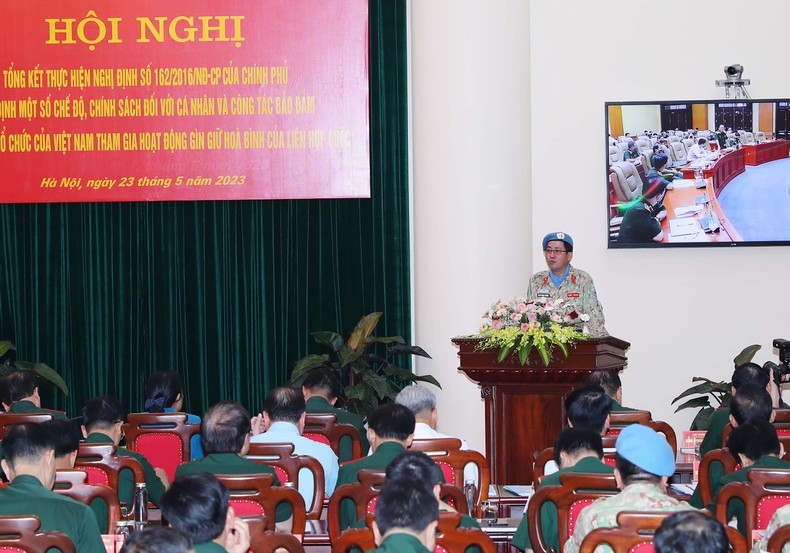Bảo đảm chế độ, chính sách đối với cá nhân và tổ chức tham gia hoạt động gìn giữ hòa bình Liên hợp quốc ảnh 1