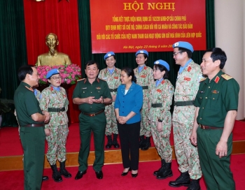 Bảo đảm chế độ, chính sách đối với cá nhân và tổ chức tham gia hoạt động gìn giữ hòa bình Liên hợp quốc