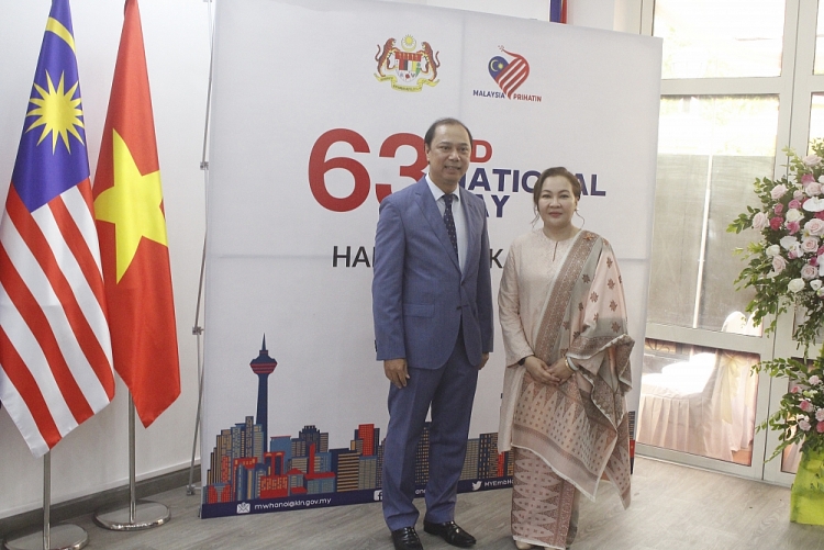 Đại sứ các nước tham gia Kỷ niệm 63 năm ngày Quốc khánh Malaysia tại Hà Nội