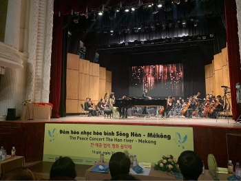 Đêm hòa nhạc hòa bình Sông Hàn – Sông Mekong góp phần thắt chặt tình hữu nghị Việt Nam - Hàn Quốc