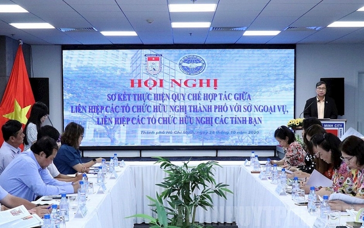 Chủ tịch HUFO ông Vương Đức Hoàng Quân phát biểu tại Hội nghị.