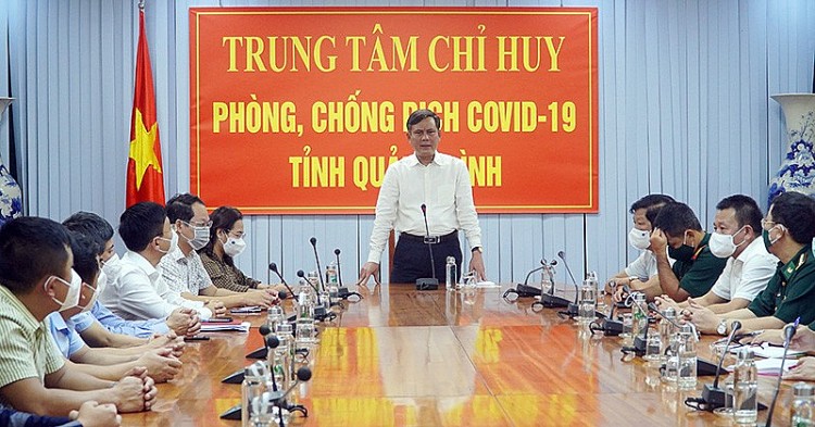 Toàn cảnh buổi gặp mặt. (Ảnh: Báo Quảng Bình)