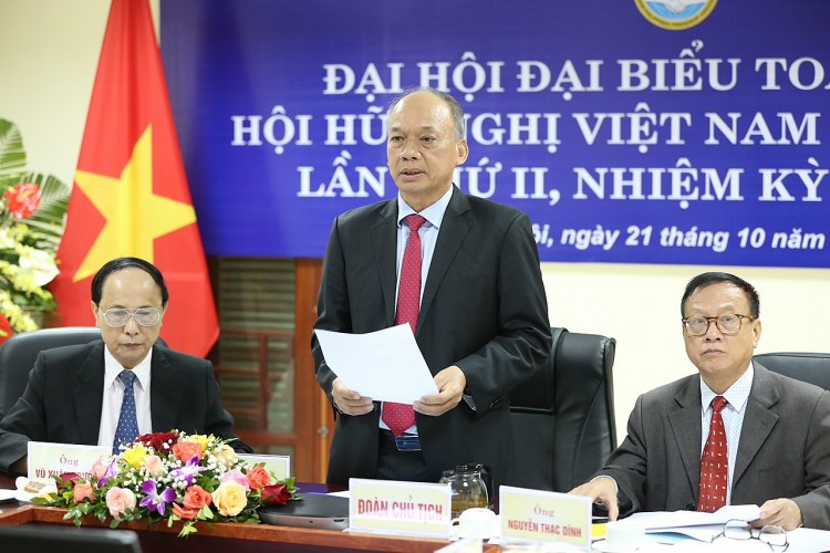 Thứ trưởng Phùng Đức Tiến được bầu làm Chủ tịch Hội Hữu nghị Việt Nam-Philippines nhiệm kỳ 2021-2026