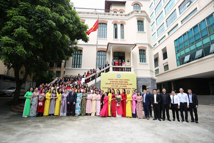 Trụ sở Liên hiệp các tổ chức hữu nghị Việt Nam hôm nay. 