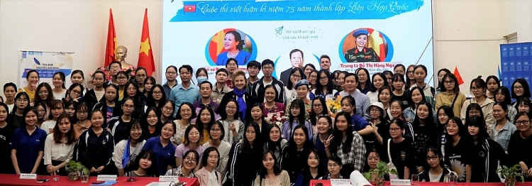 4 đại biểu truyền cảm hứng về cuộc thi viết luận kỷ niệm 75 năm ngày thành lập Liên hợp quốc