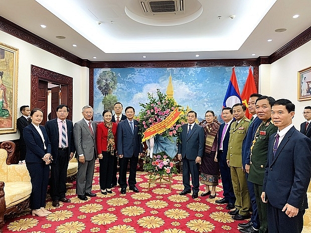 Quang cảnh buổi gặp gỡ (Ảnh: Q.H)