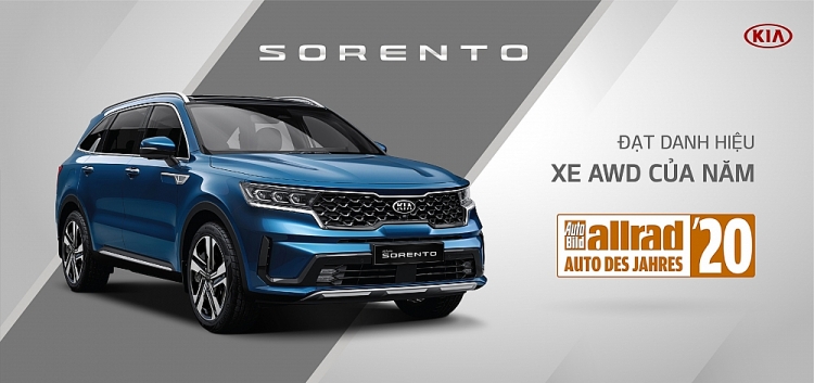 Kia Sorento (All New) bội thu giải thưởng quốc tế
