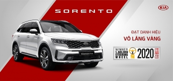 Kia Sorento (All New) bội thu giải thưởng quốc tế