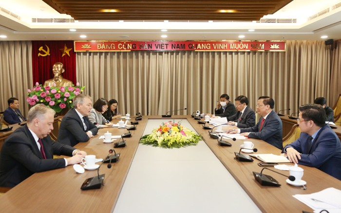 Quang cảnh buổi tiếp