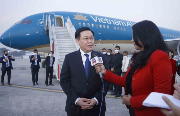 Chủ tịch Quốc hội kết thúc chuyến thăm chính thức Hàn Quốc, Ấn Độ | Chính trị | Vietnam+ (VietnamPlus)