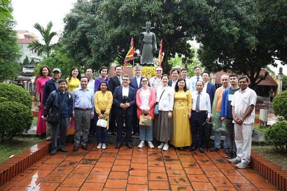 Các đại biểu tham dự Hành trình hữu nghị 2021.