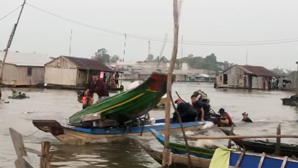 An Giang: Truy tìm 5 đối tượng chống người thi hành công vụ