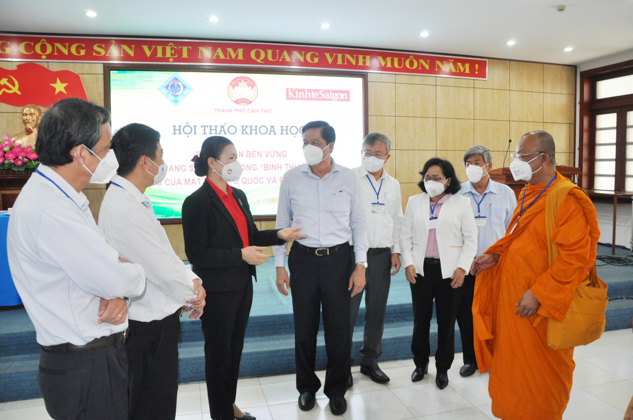 Mặt trận tổ quốc và đội ngũ trí thức hiến kế phát triển bền vững Đồng bằng sông Cửu Long