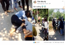 kien giang oto tai dang chay tren cau bong dung boc chay du doi