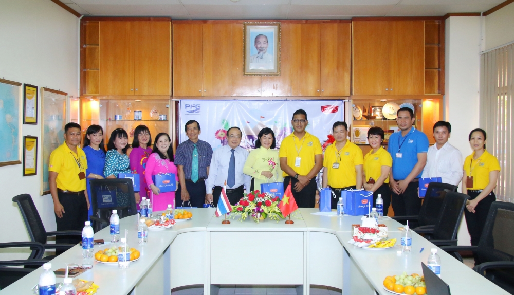 Liên hiệp Cần Thơ: Thăm và chúc mừng năm mới doanh nghiệp Thái Lan nhân dịp Tết Songkran