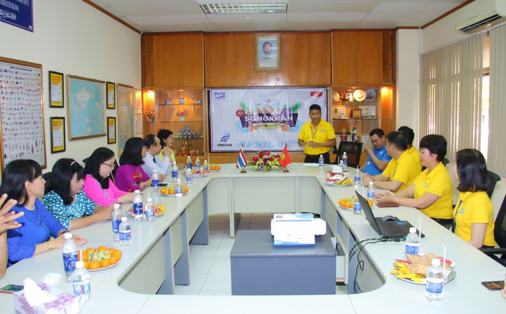 Liên hiệp Cần Thơ: Thăm và chúc mừng năm mới doanh nghiệp Thái Lan nhân dịp Tết Songkran