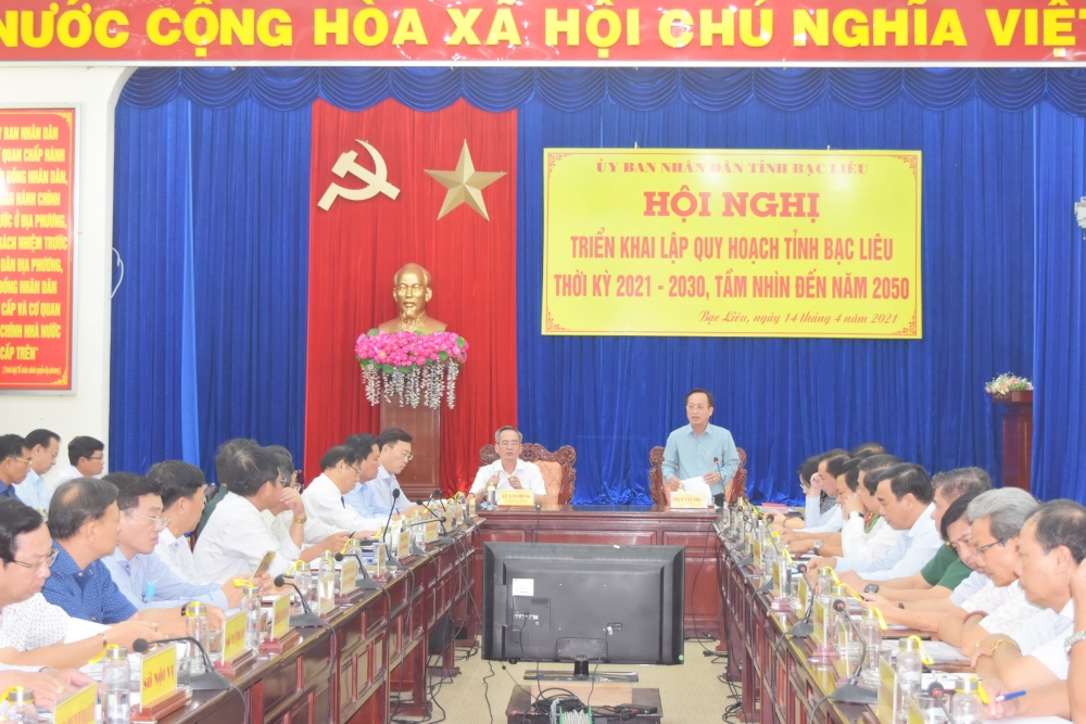 Bạc Liêu triển khai lập quy hoạch thời kỳ 2021-2030, tầm nhìn đến 2050